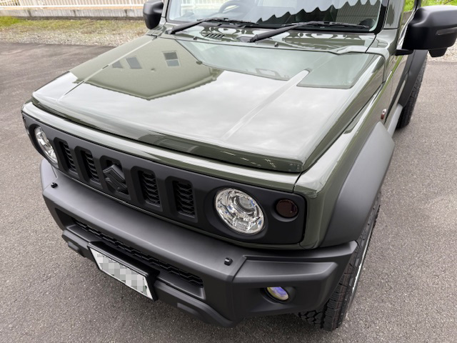 ジムニーシエラの磨き＆コーティング